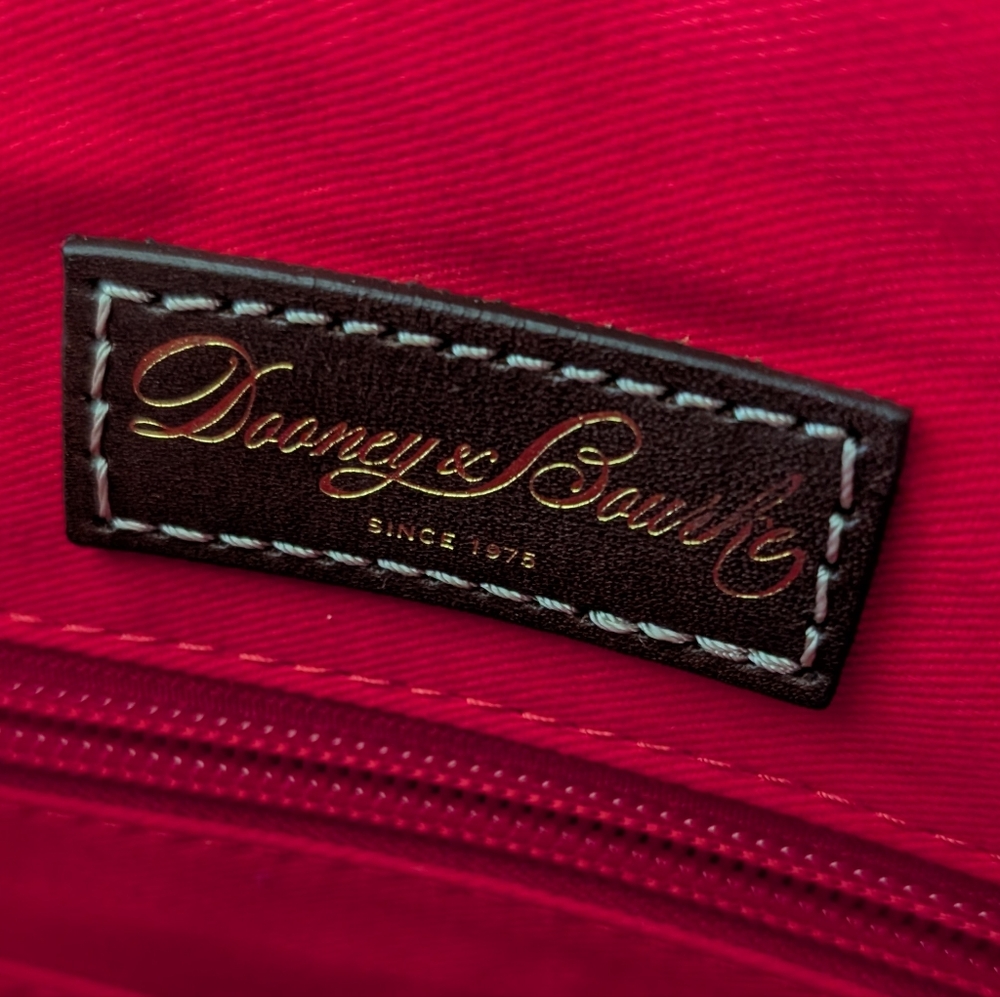 Dooney & Bourke Black Leather Bag - Picture 5 of 6